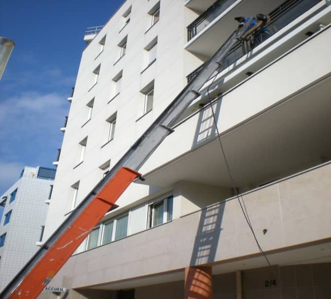 monte-meuble pour chantier à Nice (06)